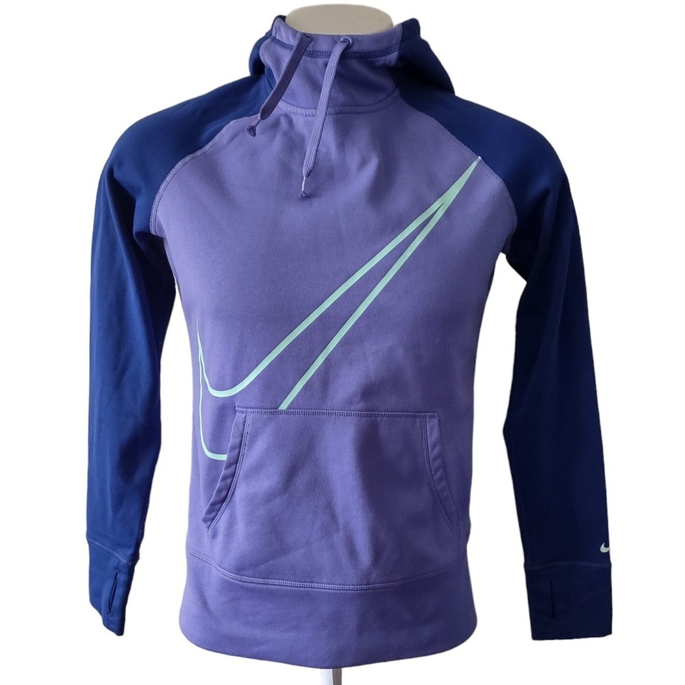 Nike Therma Fit Hoodie Women's Size Medium Athletic Fleece Sweater Performance